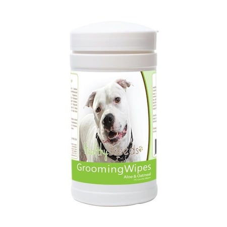 Healthy Breeds Healthy Breeds 840235180395 Pit Bull Grooming Wipes - 70 Count 840235180395